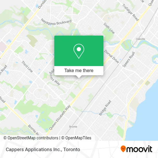 Cappers Applications Inc. map