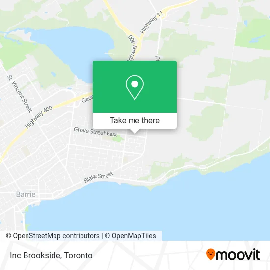 Inc Brookside map