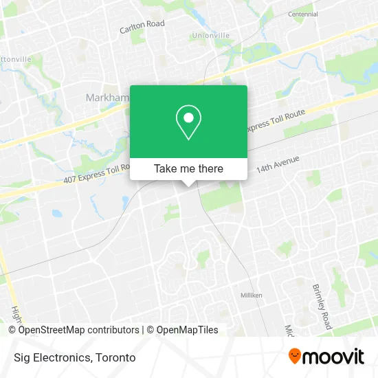 Sig Electronics map