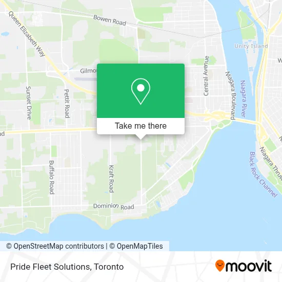 Pride Fleet Solutions map