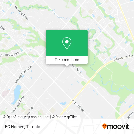EC Homes map
