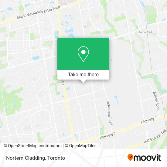 Nortem Cladding map