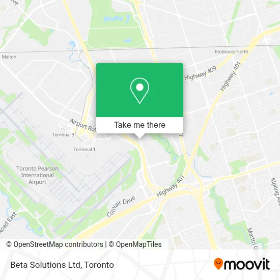 Beta Solutions Ltd map