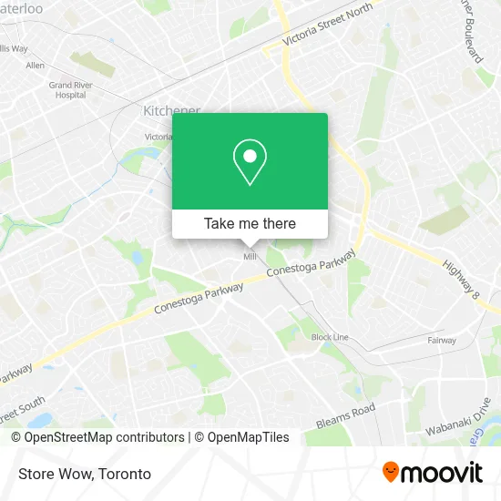 Store Wow map