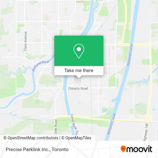 Precise Parklink Inc. map