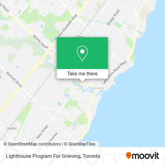 Lighthouse Program For Grieving map
