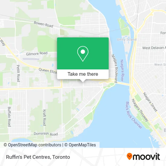 Ruffin's Pet Centres map