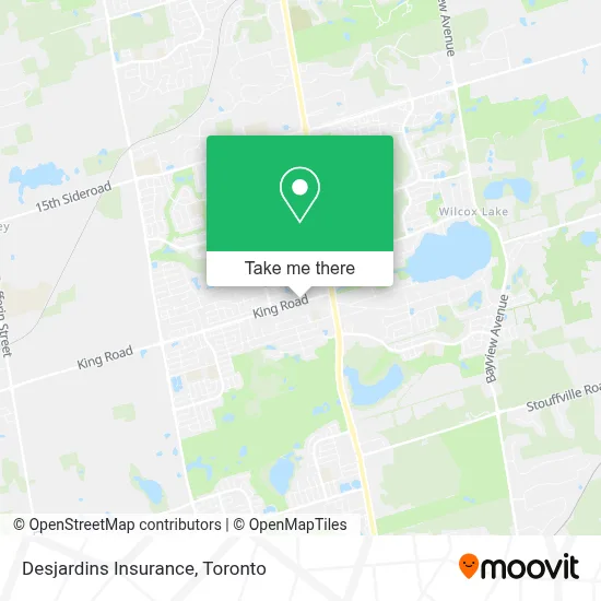 Desjardins Insurance map