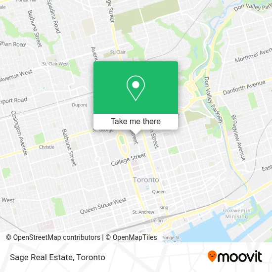 Sage Real Estate map
