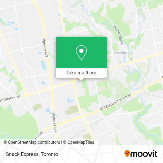Snack Express map