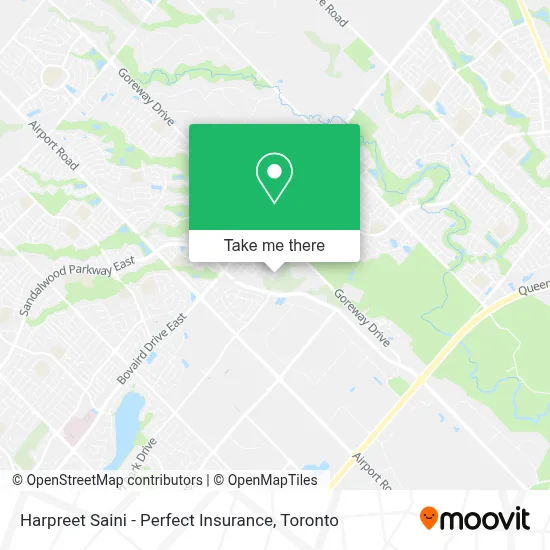 Harpreet Saini - Perfect Insurance map