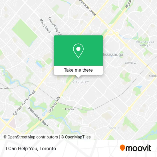 I Can Help You map