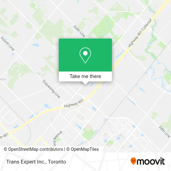 Trans Expert Inc. map