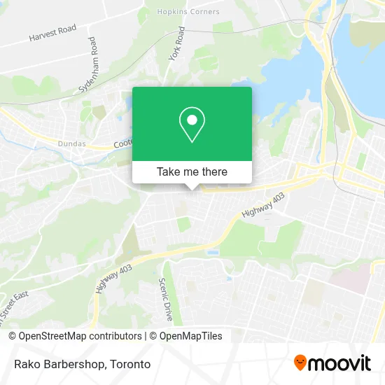 Rako Barbershop map