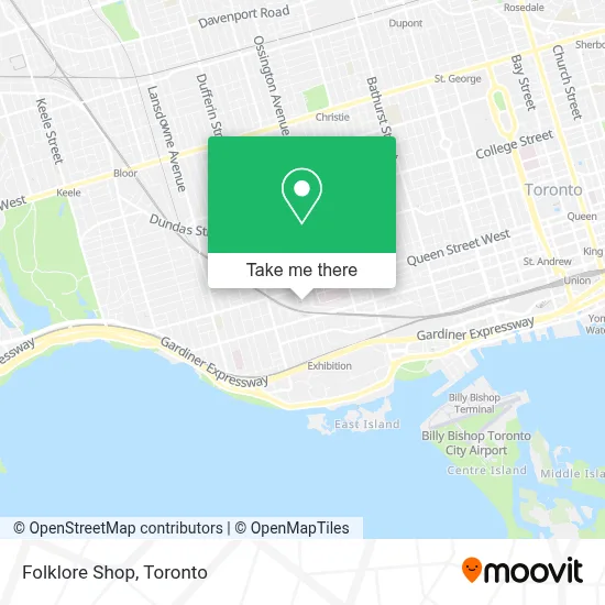 Folklore Shop map