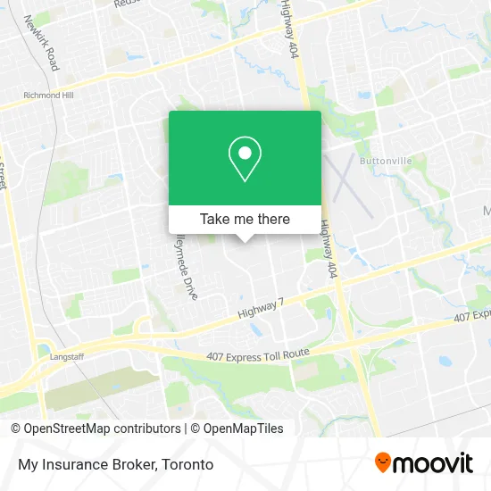 My Insurance Broker map