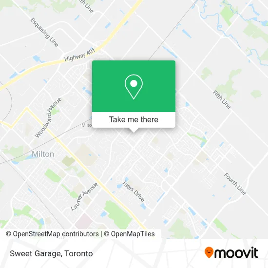 Sweet Garage map