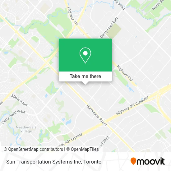 Sun Transportation Systems Inc map
