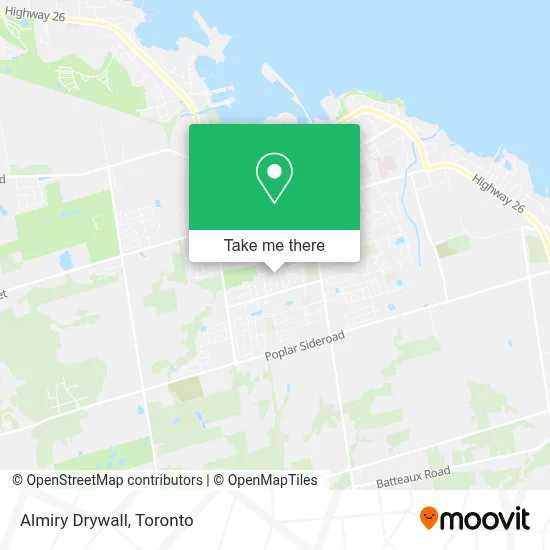 Almiry Drywall map