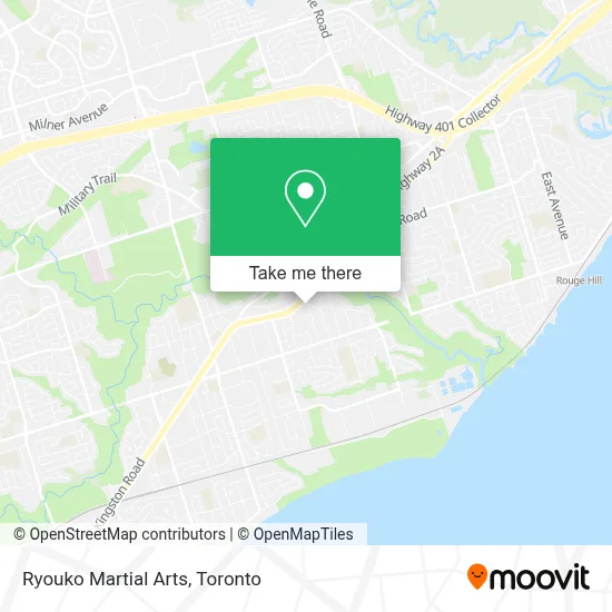Ryouko Martial Arts map