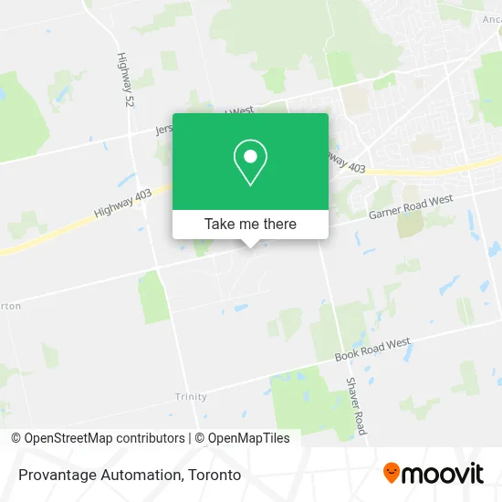 Provantage Automation map