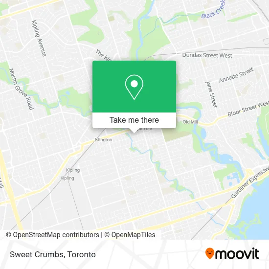 Sweet Crumbs map