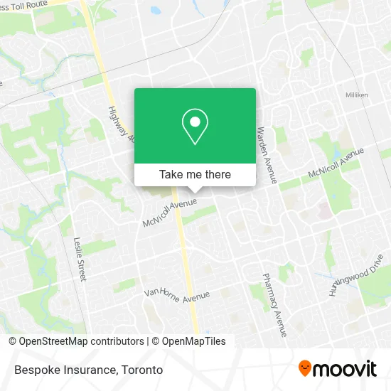 Bespoke Insurance map