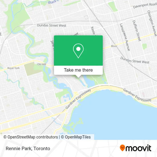 Rennie Park map