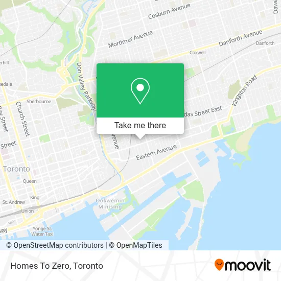 Homes To Zero map