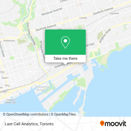 Last Call Analytics map