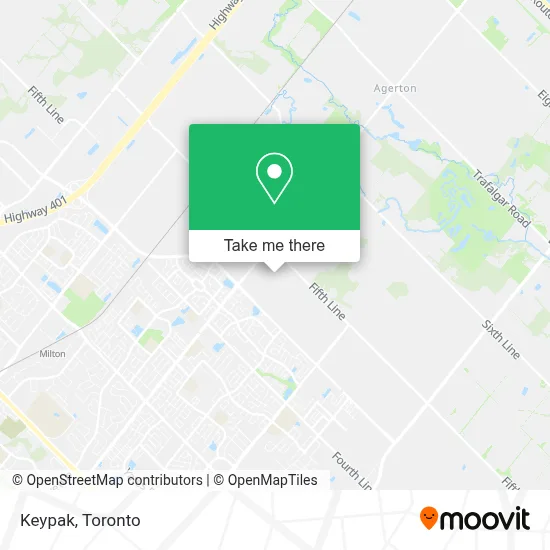 Keypak map