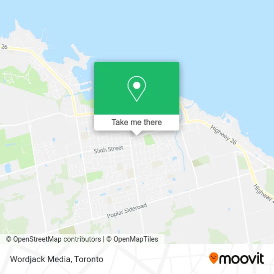 Wordjack Media map