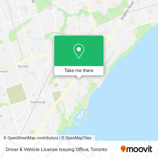 Driver & Vehicle License Issuing Office map