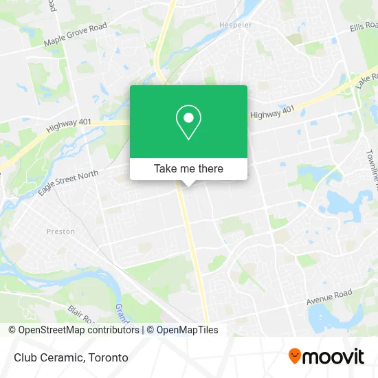 Club Ceramic map