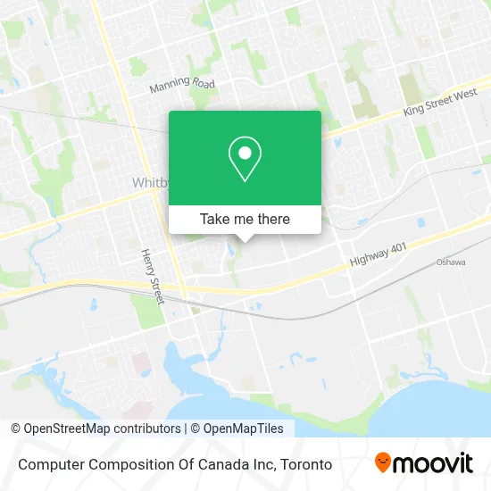 Computer Composition Of Canada Inc map