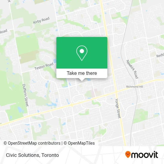 Civic Solutions map