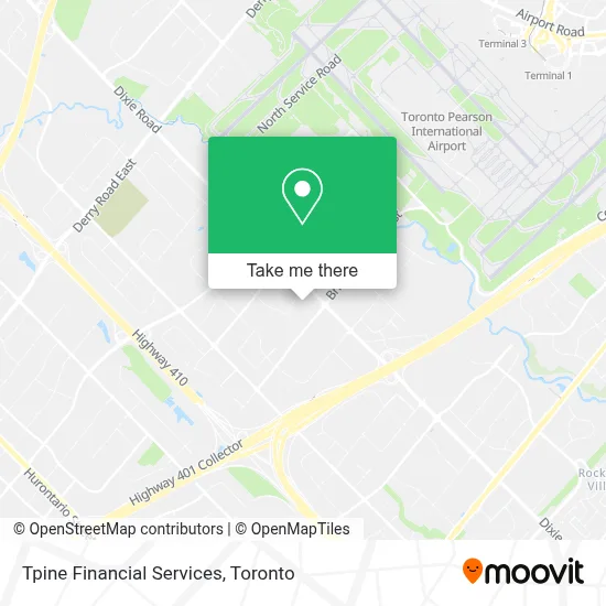 Tpine Financial Services map