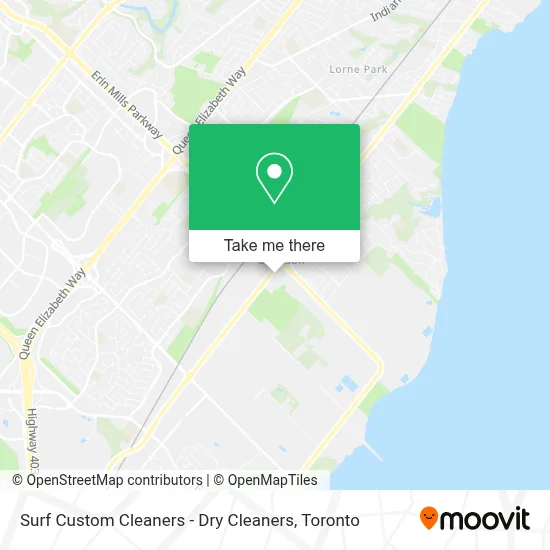 Surf Custom Cleaners - Dry Cleaners map