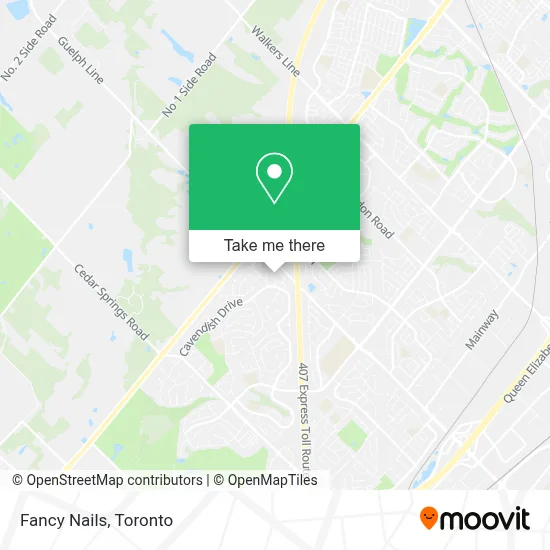 Fancy Nails map