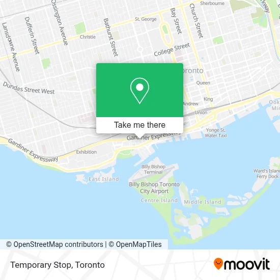 Temporary Stop map