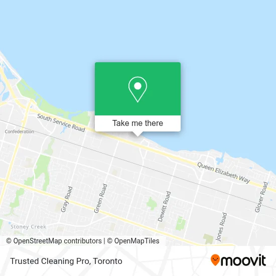 Trusted Cleaning Pro map