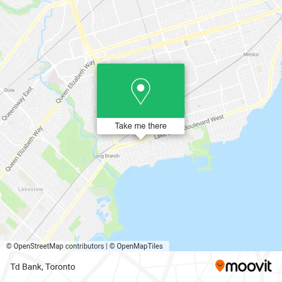 Td Bank map