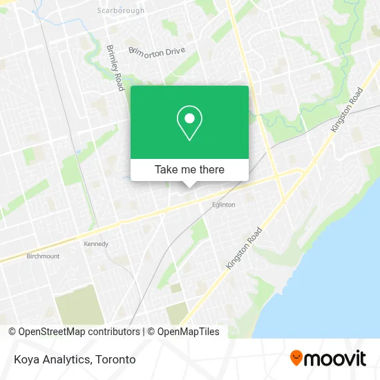 Koya Analytics map