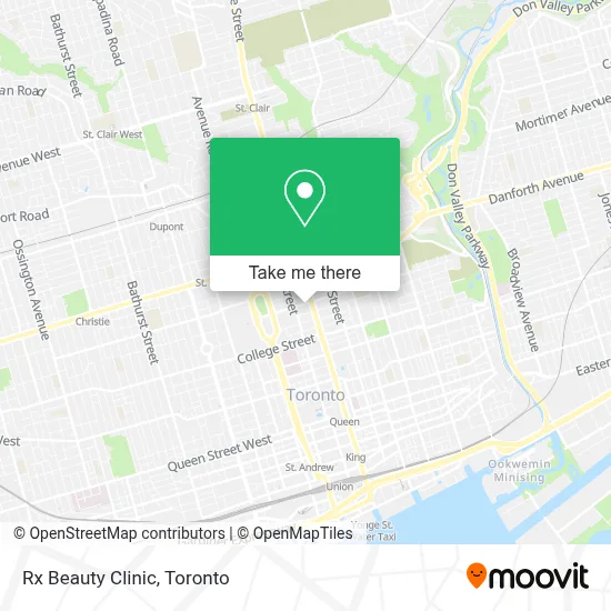 Rx Beauty Clinic map