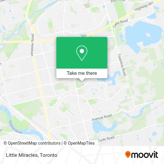 Little Miracles map