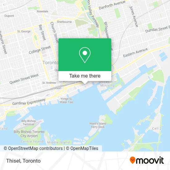 Thisel map