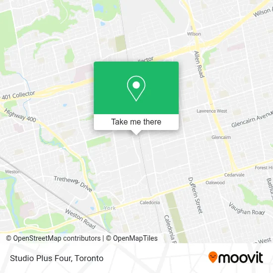 Studio Plus Four map