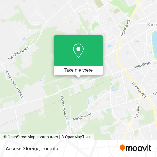 Access Storage map