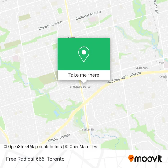 Free Radical 666 map