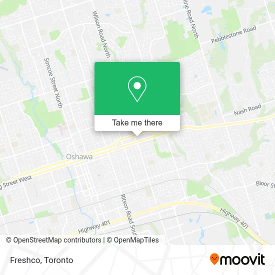 Freshco map